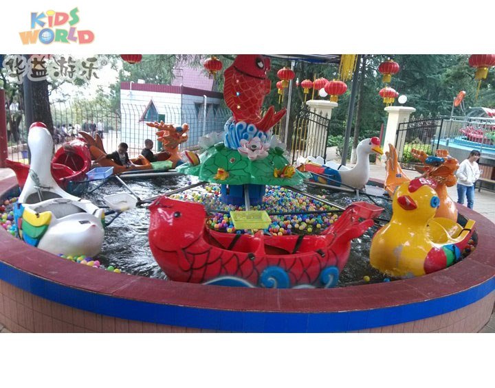 昆明圆通山动物园音乐船